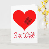 Beterschap! Kaart (Gele Bloem)