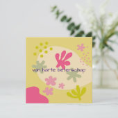 beterschap kaart (Staand voorkant)