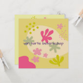 beterschap kaart (Voorkant / Achterkant in situ)