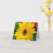 Beterschap Kaart (Gele Bloem)