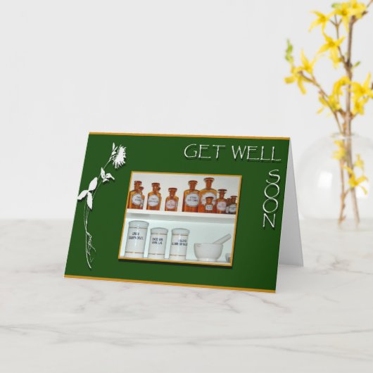 Beterschap Kaart (Gele Bloem)