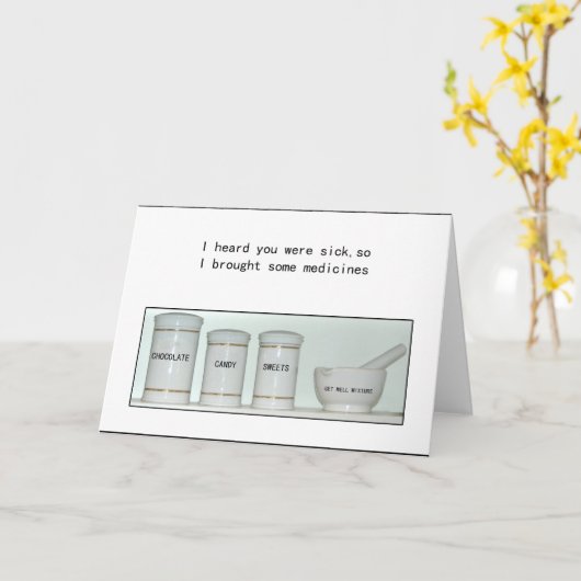 Beterschap Kaart (Gele Bloem)