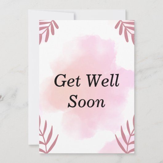 beterschap kaarten aquarel (Voorkant)