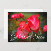 Beterschap Kersen Parfait Roos #4 Ansichtkaart Briefkaart (Voorkant / Achterkant)