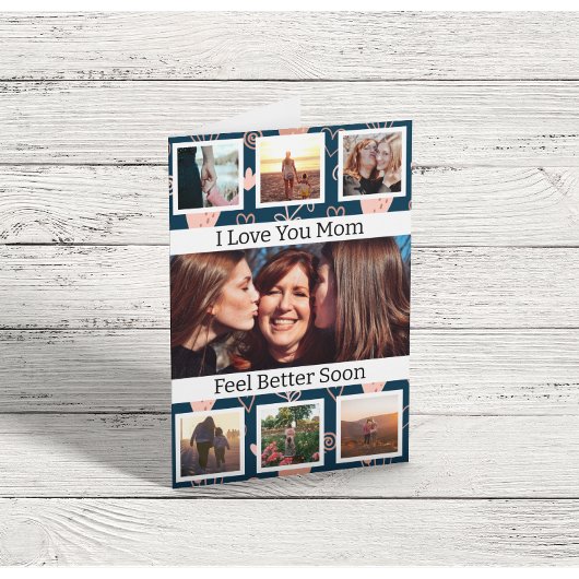 Beterschap Mams Foto Wenskaart Kaart