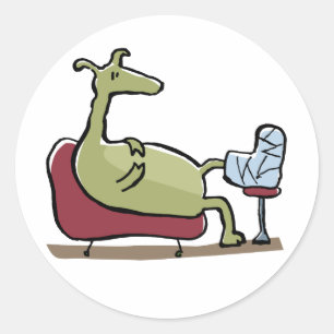 Beterschap Ronde Sticker