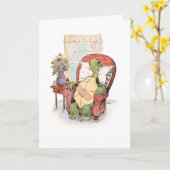 "Beterschap" Schildpad Wenskaart Kaart (Gele Bloem)