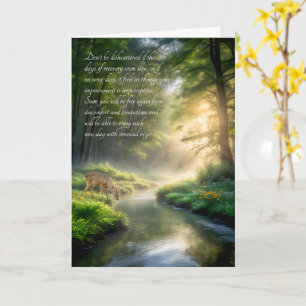 Beterschap Sentimentele Woodland Kreek en Hert Kaart