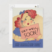 Beterschap Vintage Briefkaart (Voorkant / Achterkant)