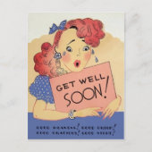 Beterschap Vintage Briefkaart (Voorkant)