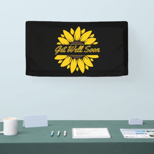Beterschap Zonnebloem 1.6x3 Vinyl Banner (Beurs)