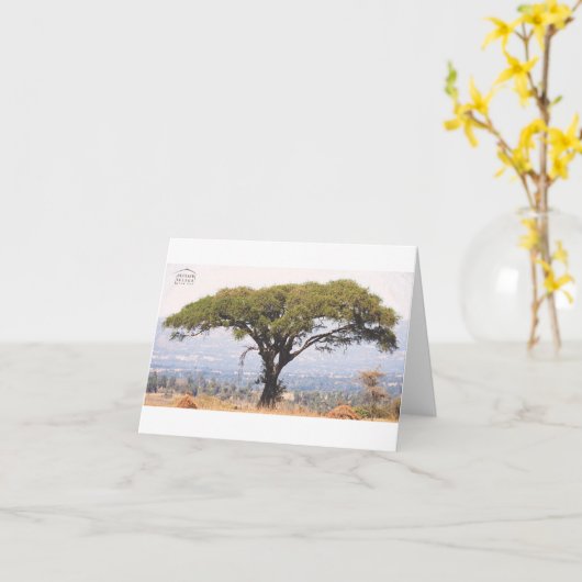 Beteseb Felega Black Note Kaart (Gele Bloem)