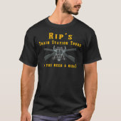 Beth Dutton Rip Wheeler Train Station t shirt. Fun T-shirt (Voorkant)