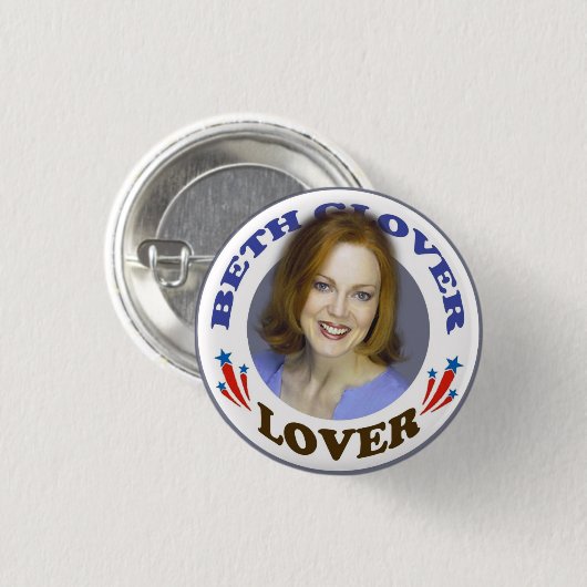 Beth Glover Lover Button (Voorkant /achterkant)