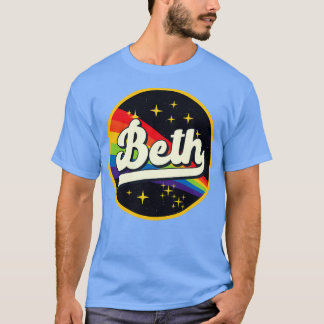 Beth Rainbow in ruimte  stijl T-shirt