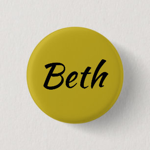 Beth van Orphan Black tv show kalligrafie Ronde Button 3,2 Cm