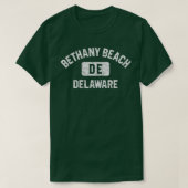 Bethany Beach DE Delaware Gym Style, verhit Whi T-shirt (Design voorkant)