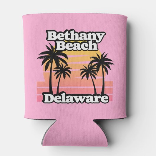 Bethany Beach Delaware Blikjeskoeler (Achterkant)