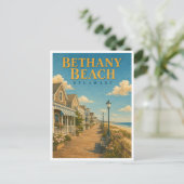 Bethany Beach Delaware Boardwalk GeoSaga Briefkaart (Staand voorkant)
