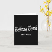 Bethany Beach Delaware De atletische sport Kaart (Gele Bloem)