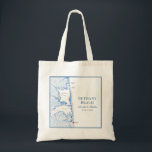 Bethany Beach Delaware Kaart Navy Blue Wedding Tote Bag<br><div class="desc">Geniet van uw gasten met onze elegante marineblauwe kust Delaware kaart bruiloft gunst canvas tas, ideaal voor een Bethany Beach, Delaware feest. Ideaal voor strandlocaties zoals The Addy Zee, Zee Colony Resort, Beer Trap Dunes, Bethany Beach Ocean Suites en The Pearl on the Indian River Bay, deze charmante canvas tas...</div>