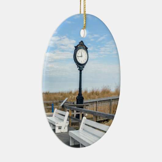 Bethany Beach, Delaware. Keramisch Ornament (Rechts)