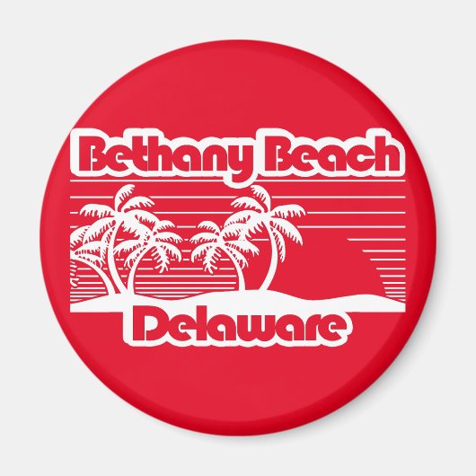 Bethany Beach Delaware Magneet (Voorkant)