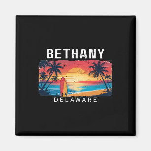 Bethany Beach Delaware Mannen Vrouwen Surfen  Magneet