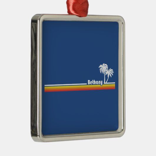 Bethany Beach, Delaware Metalen Ornament (Rechts)