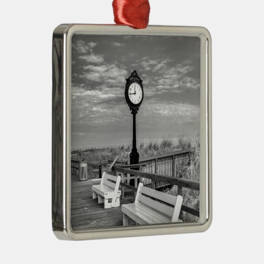 Bethany Beach, Delaware. Metalen Ornament (Rechts)