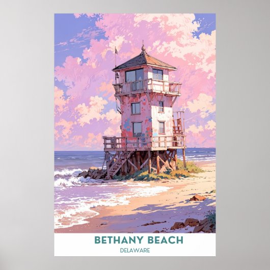 Bethany Beach, Delaware Poster (Voorkant)