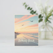 Bethany Beach, Delaware – Rustige strandgezichten Briefkaart (Staand voorkant)