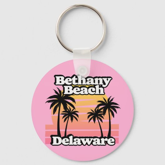 Bethany Beach Delaware Sleutelhanger (Achterkant)