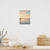 Bethany Beach, Delaware – Stille Strandgezichten Poster (Keuken)