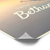 Bethany Beach, Delaware – Stille Strandgezichten Poster (Hoek)