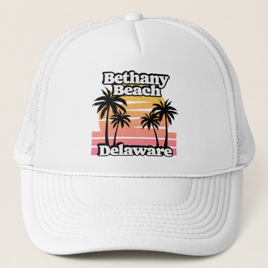 Bethany Beach Delaware Trucker Pet (Voorkant)