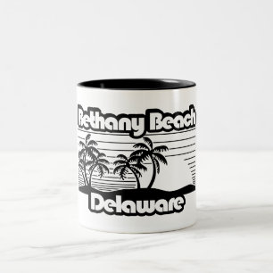 Bethany Beach Delaware Tweekleurige Koffiemok