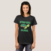 Bethany Beach Delaware Zee Turtle Theme T-shirt (Voorkant volledig)