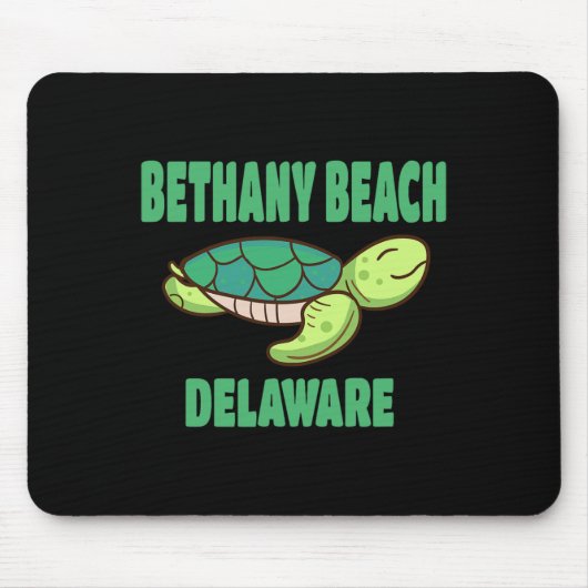Bethany Beach Delaware Zeeschildpad Thema  Muismat (Voorkant)
