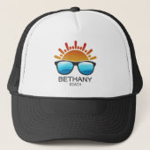 Bethany Beach Delaware Zonnebril Trucker Pet (Voorkant)