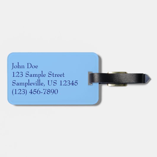 Bethany Beach I Bagagelabel (Achterkant horizontaal)