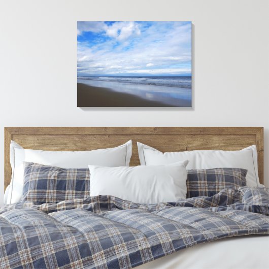 Bethany Beach I Canvas Afdruk (Insitu (Slaapkamer))