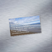 Bethany Beach I Magnetisch Visitekaartje (Voorbeeld)