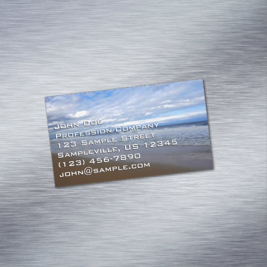 Bethany Beach I Magnetisch Visitekaartje (Voorbeeld)