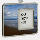 Bethany Beach I Verzilverd Omlijst Ornament (Rechts)