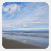 Bethany Beach I Vierkante Sticker (Voorkant)