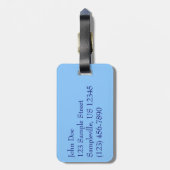 Bethany Beach II Bagagelabel (Achterkant verticaal)