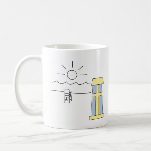 Bethany Beach Koffiemok (Links)