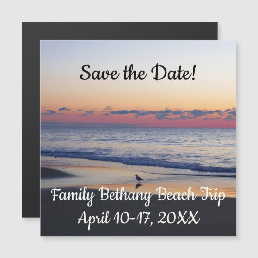 Bethany Beach Sunrise I (Voorkant / Achterkant)