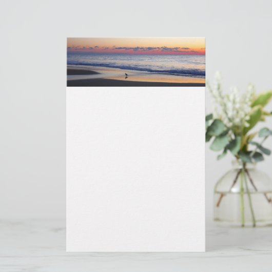 Bethany Beach Sunrise I Briefpapier (Staand voorkant)